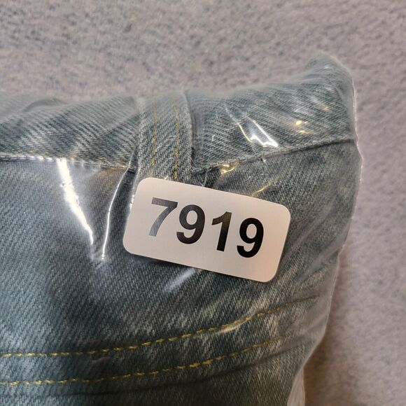 Vintage X-AM Jeans Mens 44x28 Green Tapered Leg Distressed Baggy Y2K Urban - Picture 11 of 11